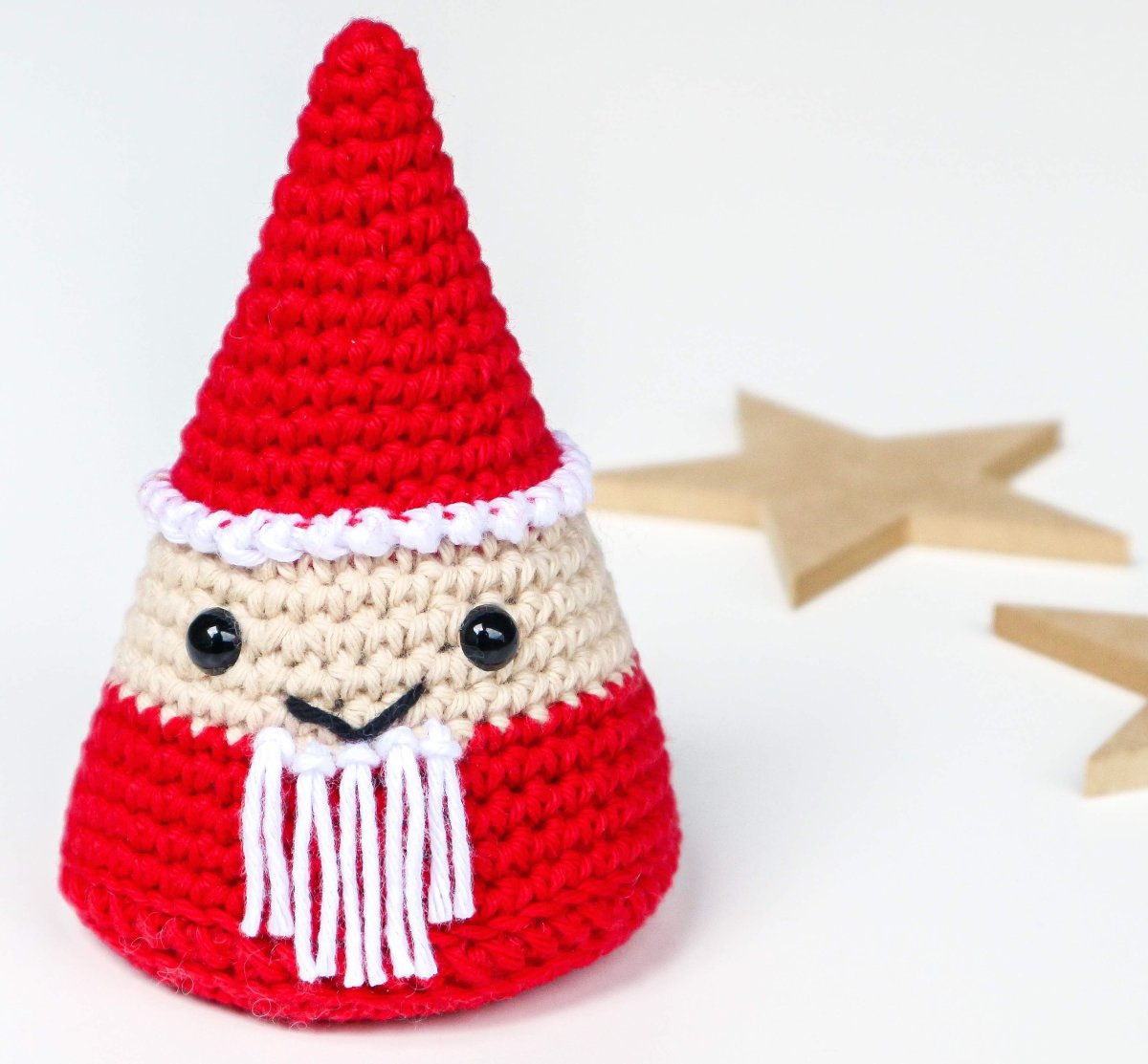 Santa decorations - cute Amigurumi Santa