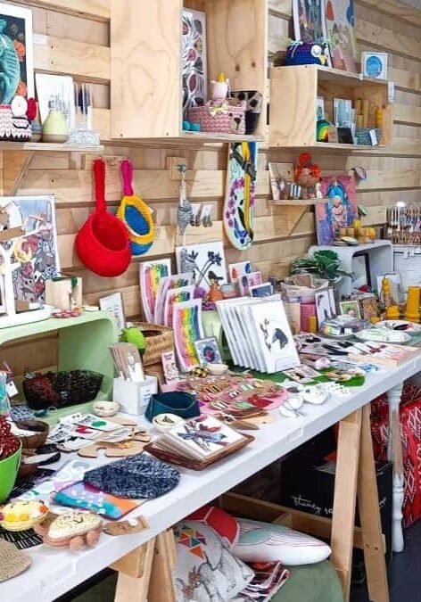 Pop-up Shop in Christchurch - Immer Farbe